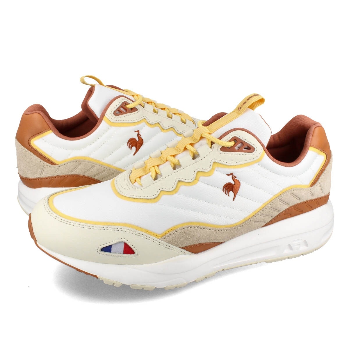 le coq sportif CRETE LCS R 700 Z1 WHITE/BEIGE