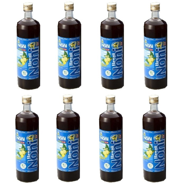 有機JAS認定ハワイノニ100％生搾900ml8本セット