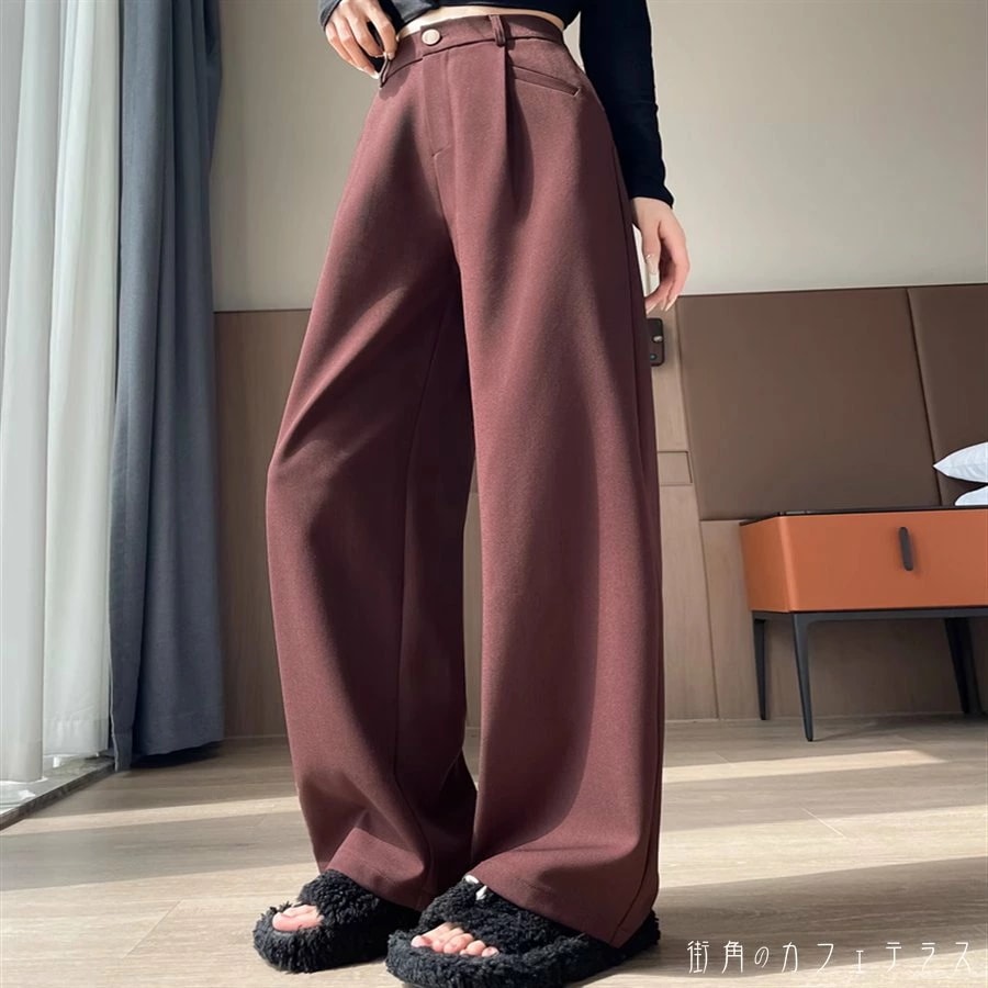 ワイドパンツ 5色 フレア Aライン ガウチョ ボトム ロング マキシ ポケット かわいい 大人可愛い 大人女子 綺麗 シンプル カジュアル 大人 おしゃれ お洒落 こなれ感 ラフ コンサバ 着痩せ 5,360円