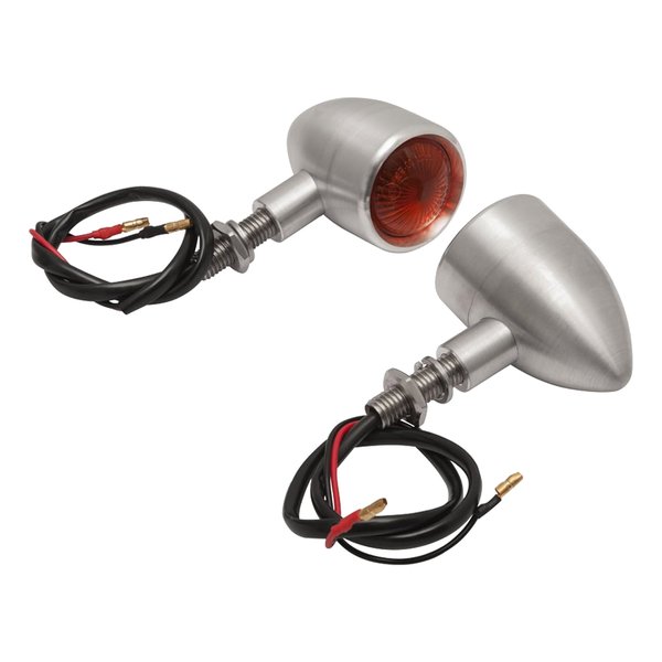 ウインカー アルミビレット ブラッシュ 2個 M10 汎用 XNM002M