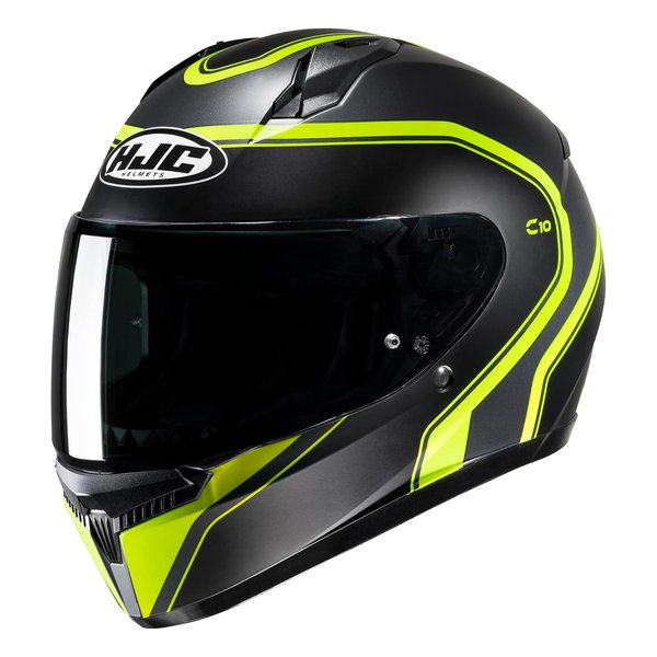バイクヘルメット フルフェイス C10 エリー イエロー Lサイズ HJH235YE01L