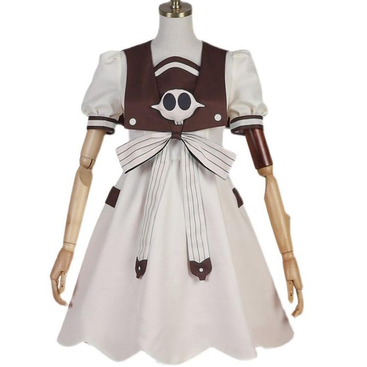ハロウィン 地縛少花子くん 風 八尋寧々 (やしろねね) コスプレ衣装 学院 コスチューム ソックス付き サイズSXL
