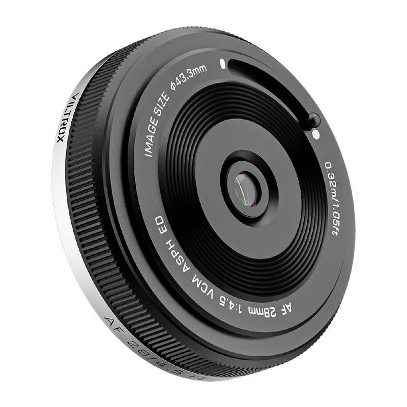 VILTROX　カメラレンズ Viltrox AF 28mm F4.5 AIR ソニーEマウント ブラック ［ ソニーE / 単焦点レンズ ］　AF284.5AIRE