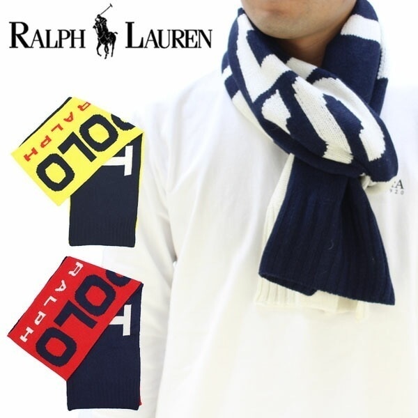 ラルフ ローレン Polo Sport Knit Scarf マフラー 5,016円