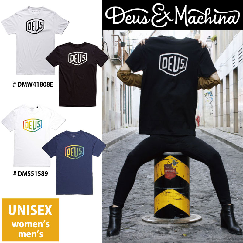 Deus Ex Machina デウス Ｔシャツ シャツ 半袖 アメカジ スケボー レディース メンズ 男女兼用 Shield DMW41808E Psychedelic TEE DMS51589
