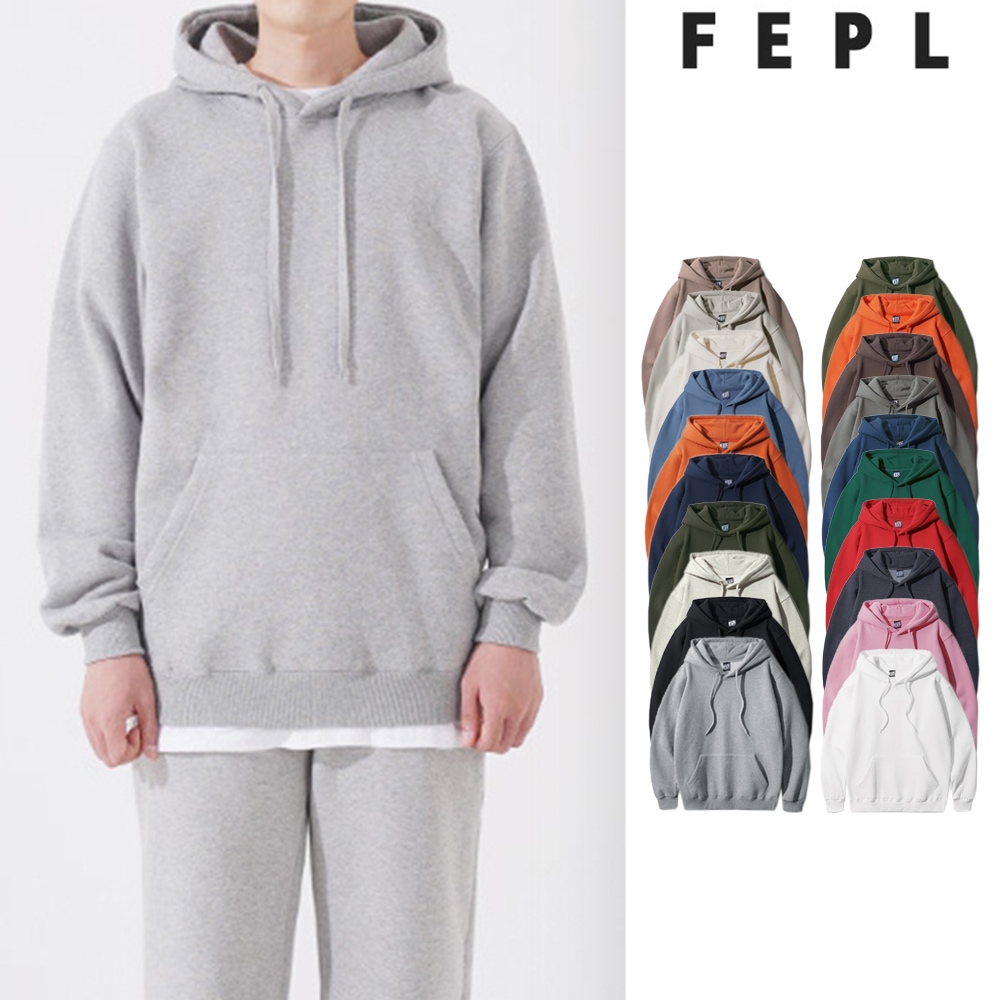 [FEPL] 950g Original Plain Hoodie