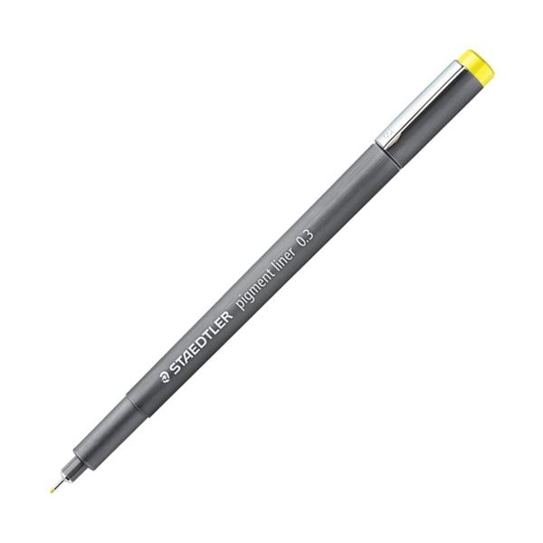ピグメントライナー パステルカラー 0.3mm イエロー 308 03-10 1セット（10本）