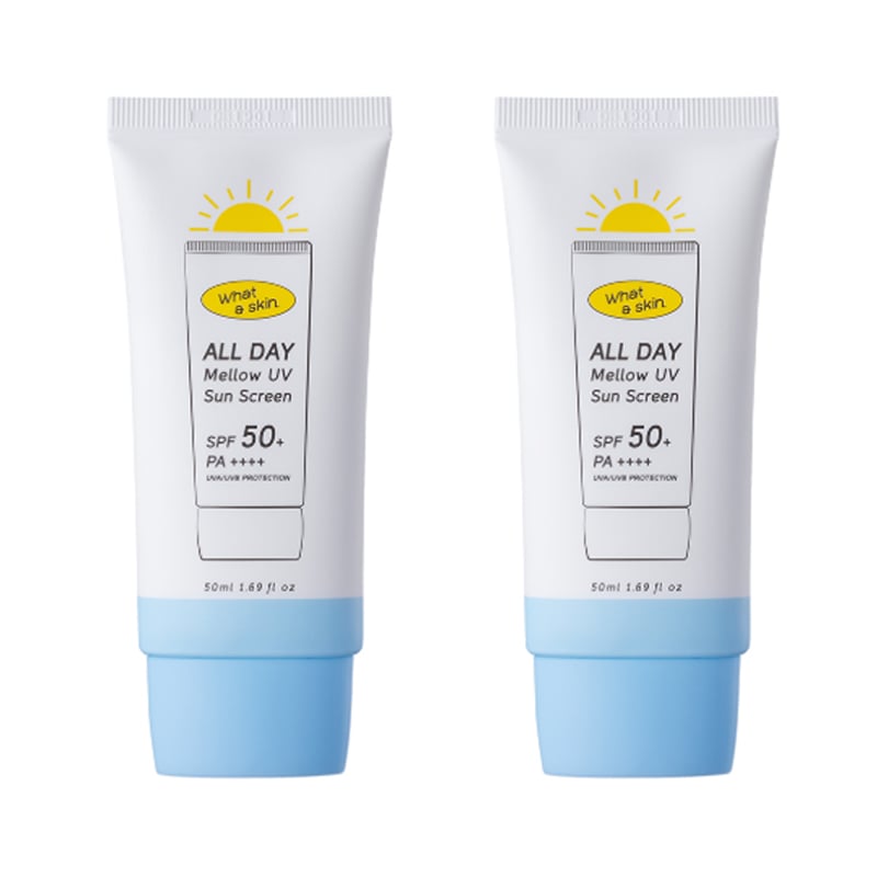 [1+1] オールデイ メロウ UV サンクリーム SPF50+ PA++++ 50ml+50ml / 韓国コスメ