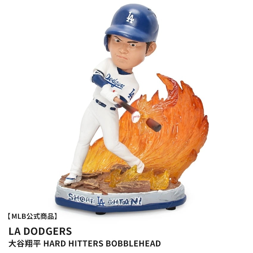 大谷翔平 フィギュア ボブルヘッド 野球 選手 フィギュア コレクション Los Angeles Dodgers Hard Hitters ファン グッズ 公式商品 公認 オフィシャル 31,805円
