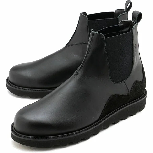サイドゴアブーツ ゴアテックス [SP1904-05] メンズ 日本製 GORE-TEX ビブラムソール セメント製法 Black ブラック