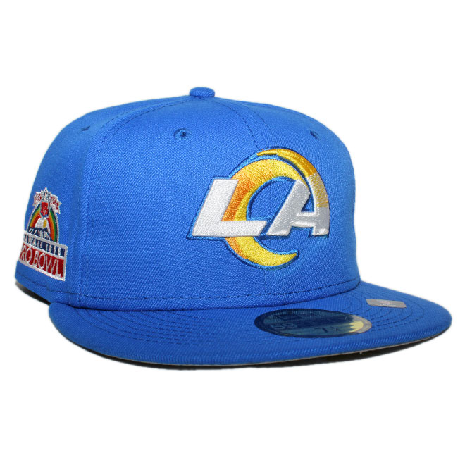 ベースボールキャップ 帽子 59fifty メンズ レディース NFL ロサンゼルス ラムズ 6 3/4-8 1/4