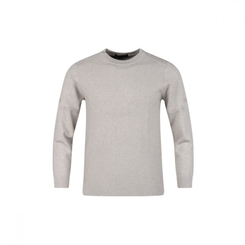 (ラックスゴルフ) ラックスゴルフメンズ輸入ラウンドネック長袖ゴルフニット OT4A417