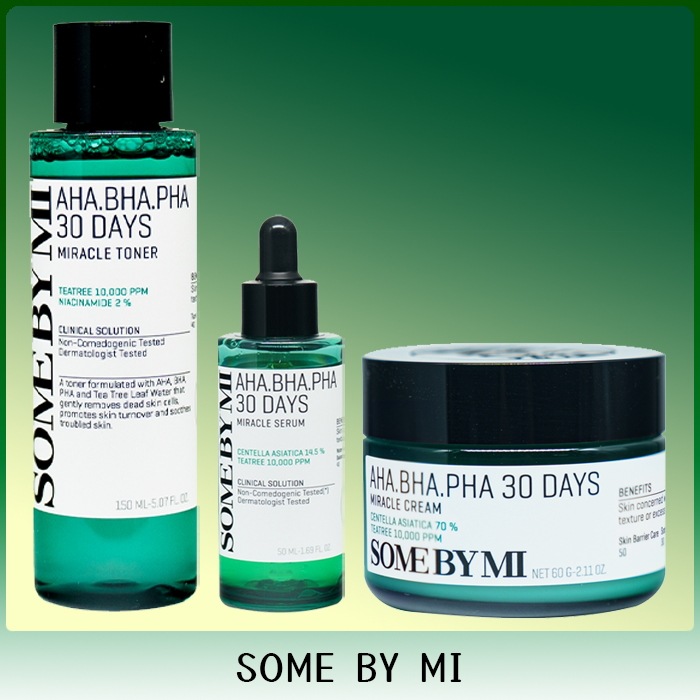 【３点セット】AHA BHA PHA 30デイズミラクル　トナー 150ml / セラム 50ml / クリーム 60ml セット 5,375円
