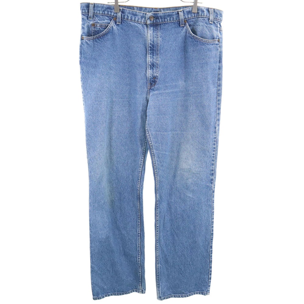 70s 517 ストレートデニムパンツ W42 ビックサイズ メンズ