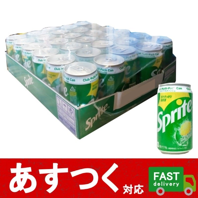 新着 缶ジュース 飲料 炭酸 350mlx30缶）Sprite （スプライト ドリンク 576863 コストコ ライム レモン 果汁・フレーバー系炭酸