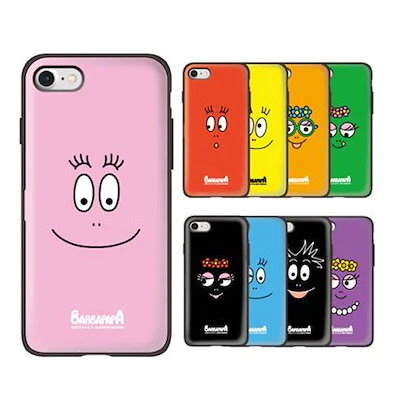 Qoo10 Barbapapa バーバパパ クローズ スマホケース 保護フィルム