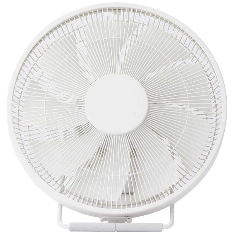 ツインバード　TWINBIRD　首振りがいらないサーキュレーター DCモーター搭載 (省エネタイプ) リモコン付き ホワイト　KJ-D783W