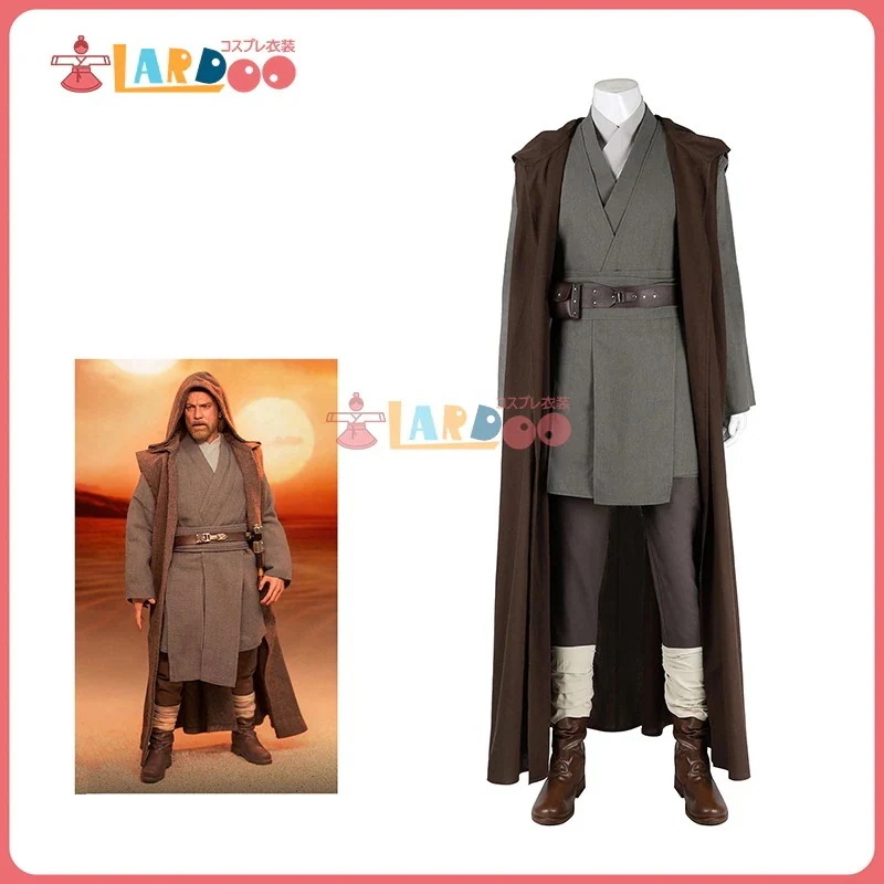 スター・ウォーズ実写ドラマ オビ ワン ケノービ Season1 オビ ワン 素材改良ベルト道具改良 コスチューム コスプレ衣装靴360