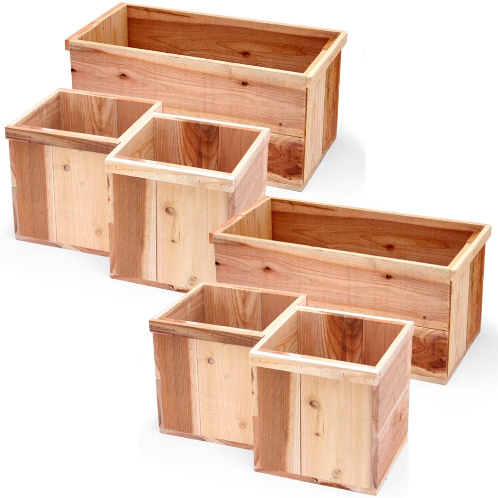 りんご箱　新りんご箱＋木箱　６点セット　無塗装　ガーデニング　インテリア　ＤＩＹ素材　お一人様１点限り　ＣＲＣ90―03―05―20―00