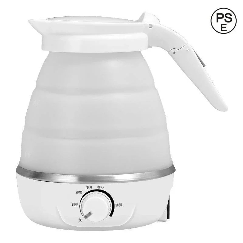 折りたたみ 電気ケトル 電気ポット めざましテレビで紹介／車中泊グッズポット 小型 車中泊 コンパクト おしゃれ 湯沸かし器