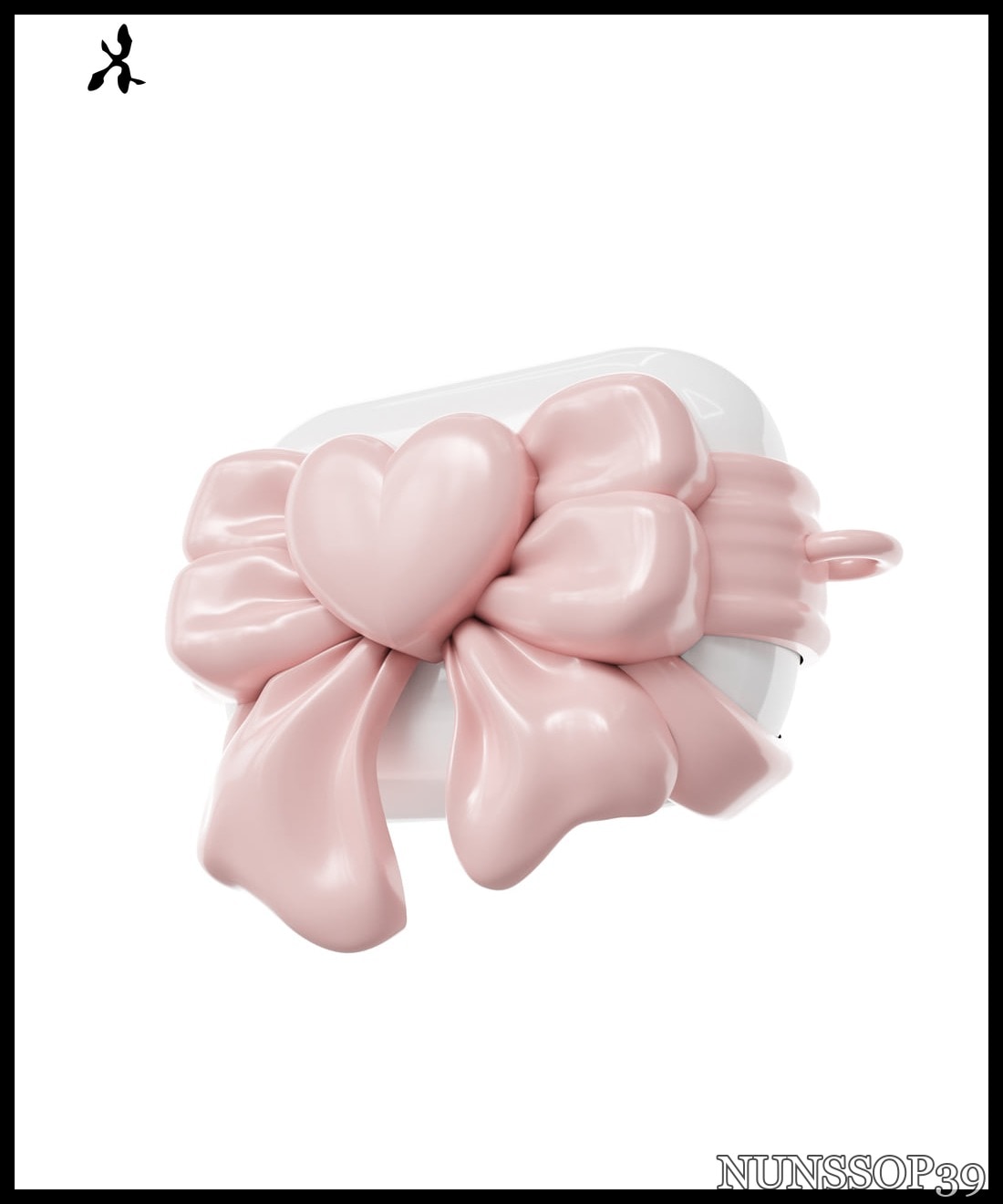 ANDAASH Airpods BOW 01 PINK edition