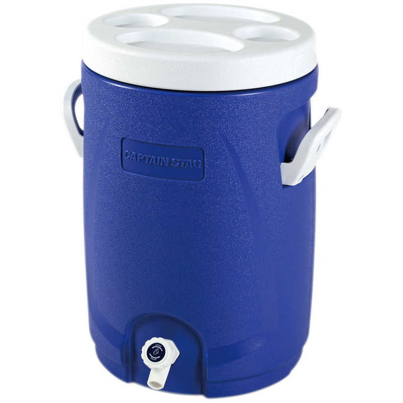 キャプテンスタッグ　アウトドア用品 リガード ウォータージャグ＆クーラー18L ブルー　UE2020