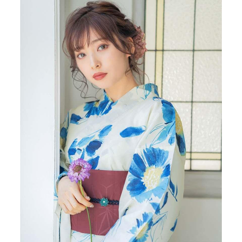 【急速出荷】日本の着物浴衣女性用伝統的なフォーマルスタイル旅行用の日本のレトロな写真撮影服純綿