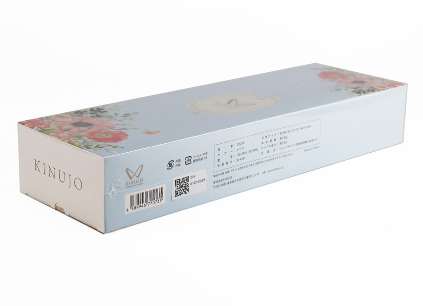 ストレートヘアアイロン DS200-WH