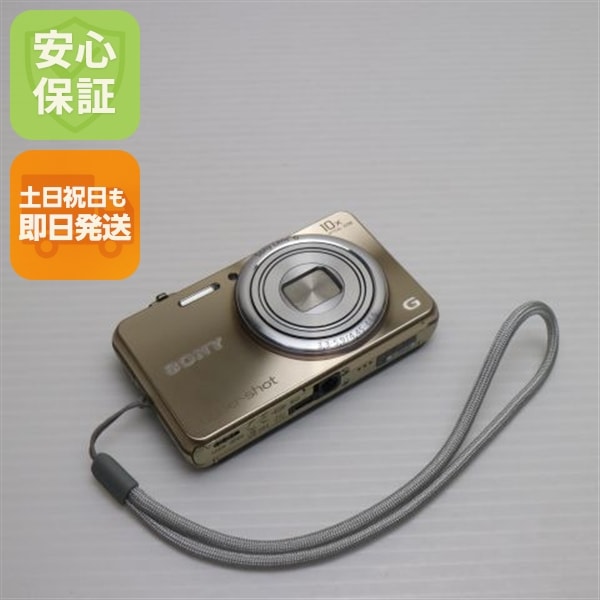 美品 DSC-WX170 ゴールド デジカメ SONY 78