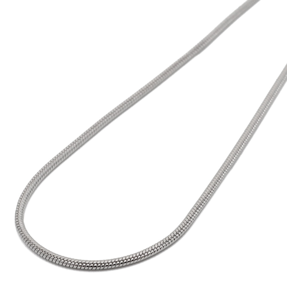 925 極細 スネークチェーンネックレス [cn084]