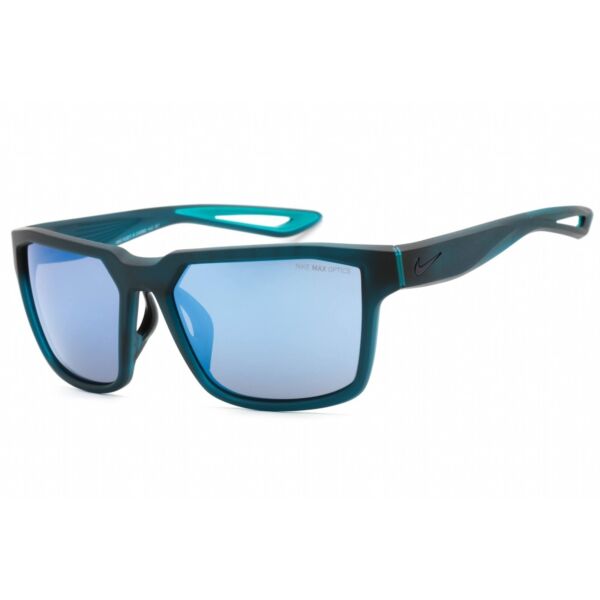 サングラス NIKEUnisex Sunglasses Grey Blue Mirrored Lens Rectangular FLEET M EV0993 442