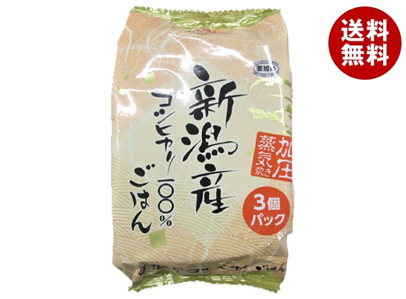 たかの 新潟産こしひかり 3個パック (180g×3個)×4個入×(2ケース)