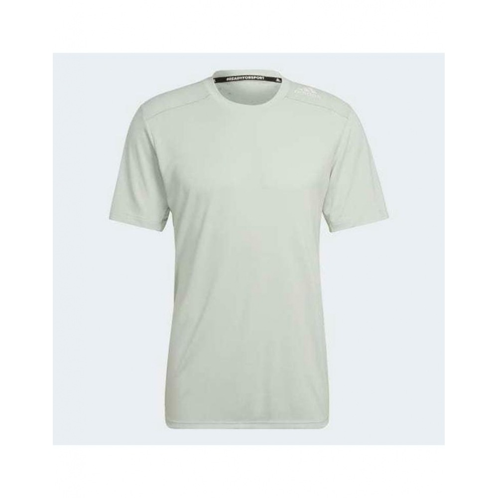 アディダスジュニアアディダス M D4T HR Tシャツ HJ9772_グリーン