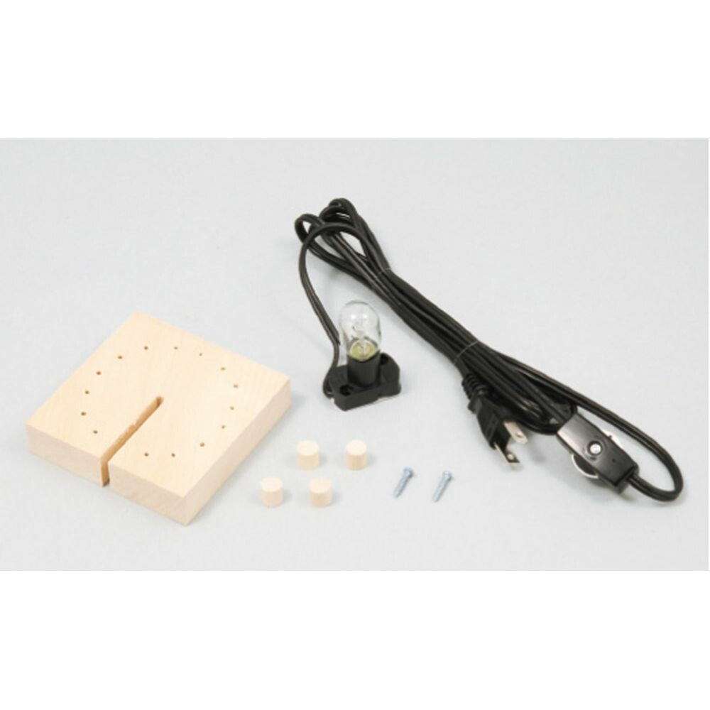 （まとめ買い）ライティングベース小 コードナツメ球5W 台付 13630 [x3セット]