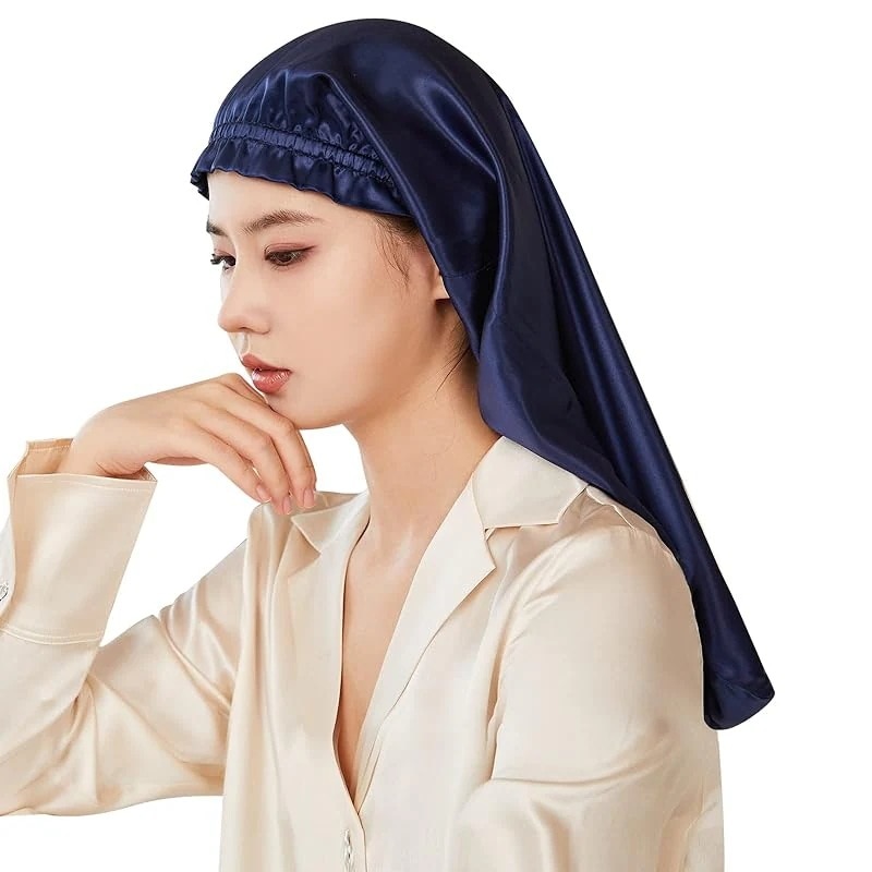 [Utukky] シルクナイトキャップ シルクキャップ 筒型デザイン 朝まで脱落なし シルク100% シルクナイトキャップ ロングヘア用 ヘアキャップ 枝毛・寝癖防止 就寝用 誕生日 プレゼント