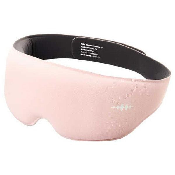 WAVEWAVE EMS HEAT EYE ホットアイマスク 充電式 目元エステ コードレス ピンク WH42-01-PK/srm