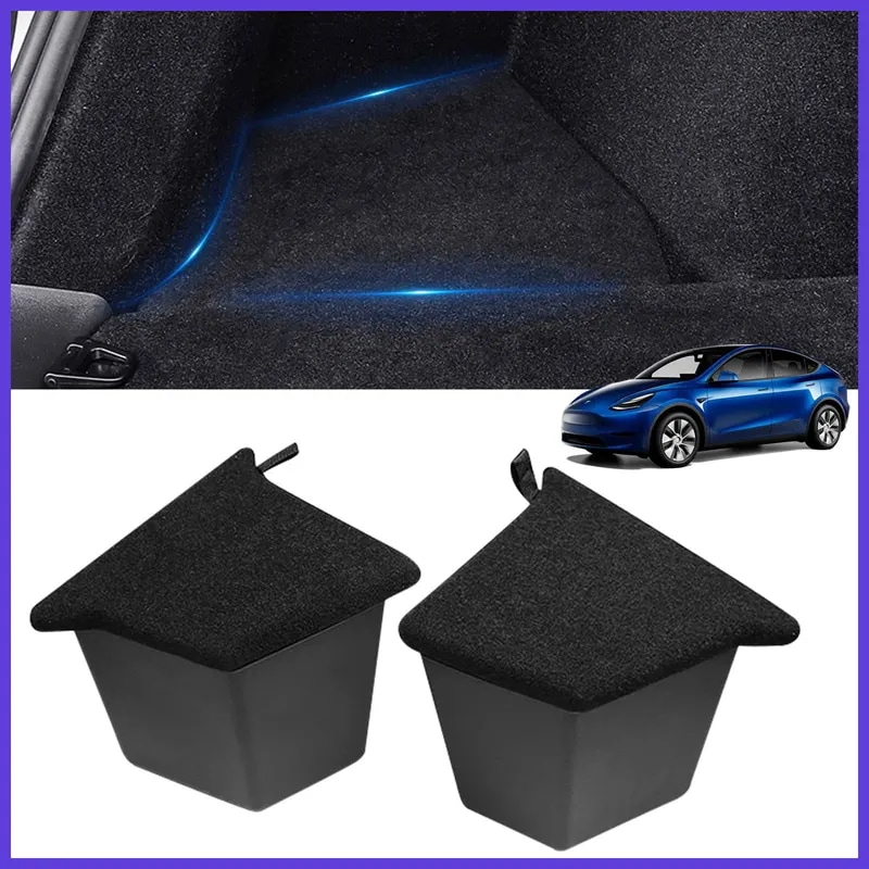テスラモデルのトランク側の収納ボックス,黒い車のインテリアアクセサリー,5人の蓋用,2023 21,092円