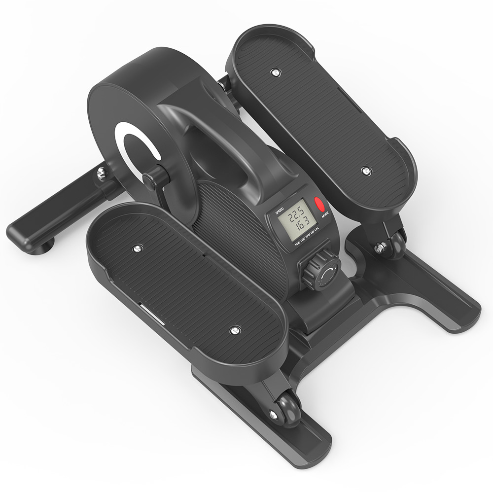 ミニ クロストレーナー フィットネスバイク エアロバイク 前後方向回転 電動フィット ステッパー フィットネス 自宅 ダイエット フィット 有酸素運動 組立不要 小型 軽量 家庭用 電動クロストレーナ