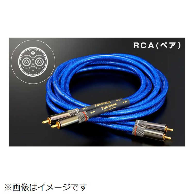 ZONOTONE　1.5m インターコネクトケーブル RCA端子(ピンプラグ) Granster AC-3000 RCA1.5 [1.5m]　GRANSTERAC3000