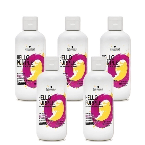 ハロー パープル カラーシャンプー 310g 5個 セット