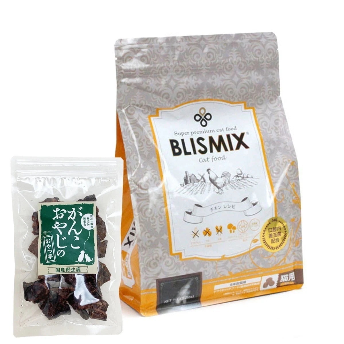 猫用 チキン 6kg【国産鹿ラング15g付き】