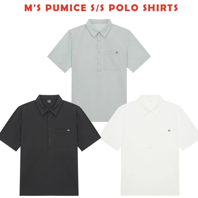 韓国正規品保証 関税負担なしNH85R05A MS PUMICE S S POLO SHIRTS デイリー 基本 着装 男子 女子 人気 韓国 ファッション 男女共用 アウトドア 7,474円