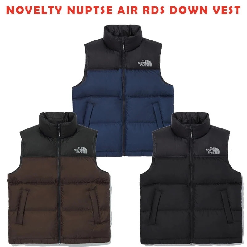 韓国正規品保証 関税負担なし NV1DQ50J NOVELTY NUPTSE AIR RDS DOWN VEST デイリー 基本 着装 男子 女子 人気 韓国 ファッション 男女共用 アウトドア