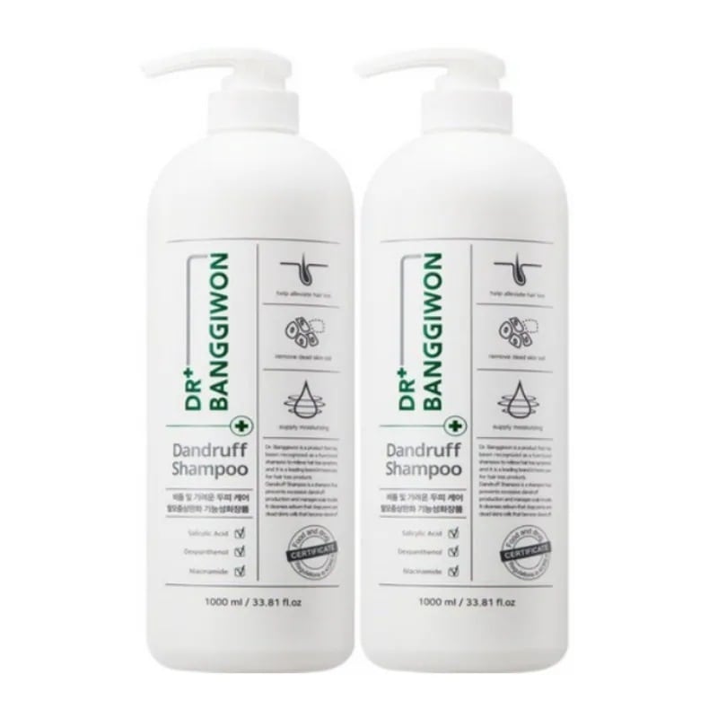 1+1 ダンドラフフケケア脱毛 シャンプー1000ml * 2
