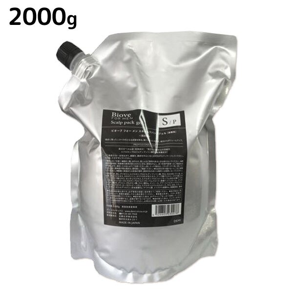 ビオーブ フォーメン スキャルプパックジェル 2000g 詰め替え