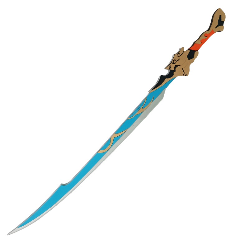 原神 チ虎魚の刀 七七 コスプレ 武器 道具 110cm