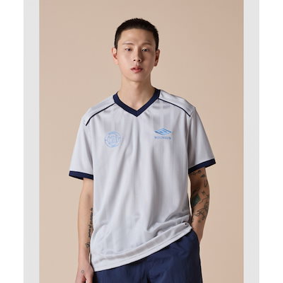 UMBRO [UMBRO X MOONSUN] ゲームシャツ シルバー(UQ221CRJ41) 7,458円