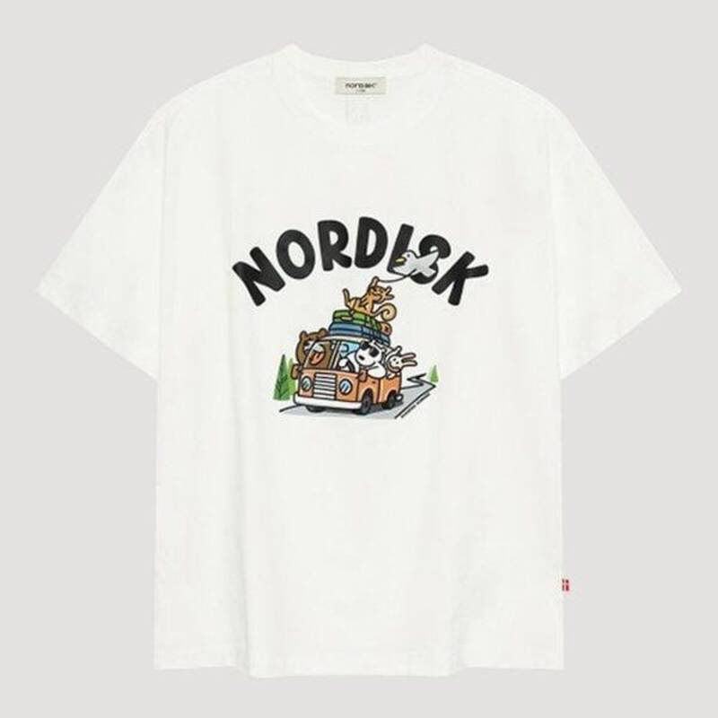 ノルディスク NORDISK キャンプクルー カートゥーン 半袖Tシャツ - U_OUM26250 199172