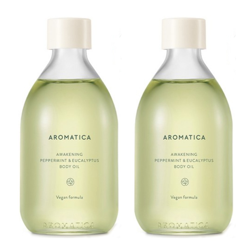 [1+1] アウェイクニングボディオイル ペパーミント & ユーカリ 100ml+100ml / 韓国コスメ