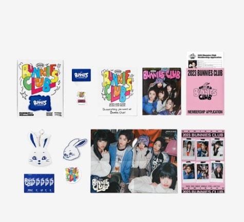 ニュージーンズ バニーズ メンバーシップキット ウサギ エディション (メンバーシップカードは含まない)